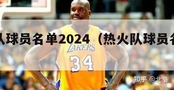 热火队球员名单2024（热火队球员名单球迷屋）