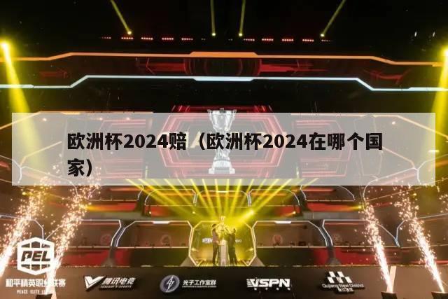 欧洲杯2024赔（欧洲杯2024在哪个国家）